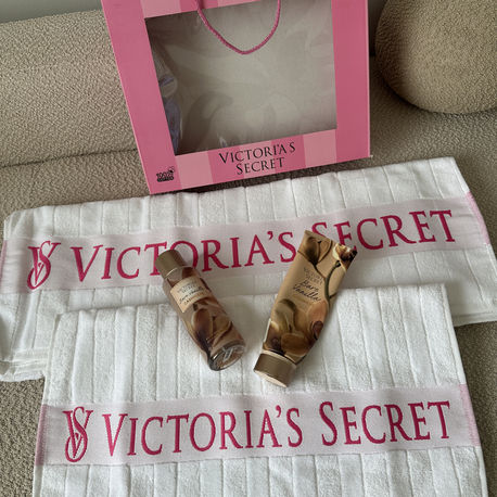 Victoria Secret Havlu Takım Beyaz