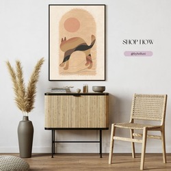 Yoga Pose,Bidalasana,Cat Pose,Animal Archetypes,Cat,Yin Yang,Morning,Digital Art,Geometric,Natural C