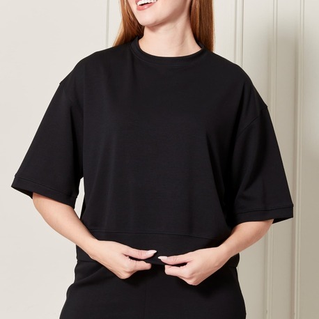 OVERSİZE KISA SWEAT