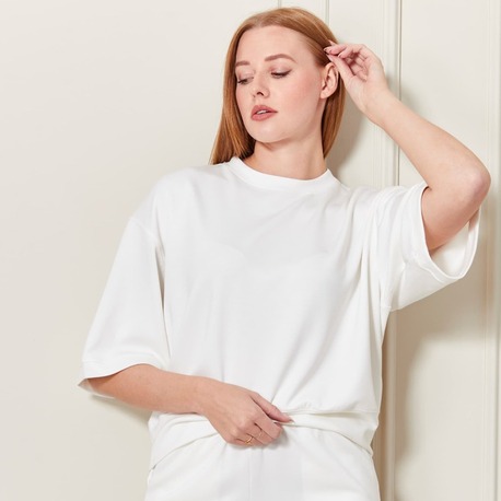 OVERSİZE KISA SWEAT