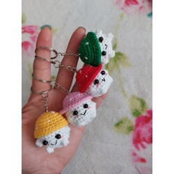 Baby mushroom anahtarlık