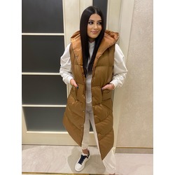 Taba rengi şişme yelek