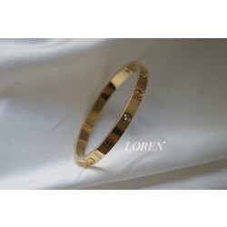 Taşlı Cartier Kelepçe