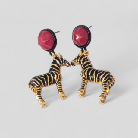 Zebra Küpe