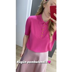 Merserize kısa kollu triko