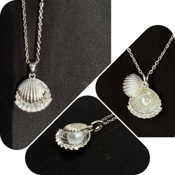 Silver İnci kolye