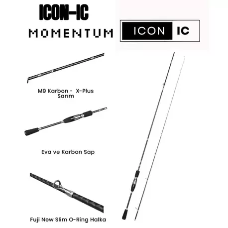 ICON-IC MOMENTUM 228CM 1-15G LRF KAMIŞI