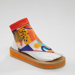 Orange&Colorful Hightop