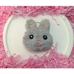 Peluş tavşan anahtarlık