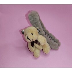 Ayıcıklı peluş mandal toka