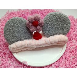 Yumuşak peluş bandana
