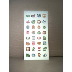 Planlayıcı şeffaf sticker 