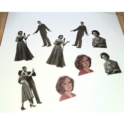 9 adet şeffaf sticker 