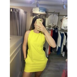 Limon küfür mini elbise