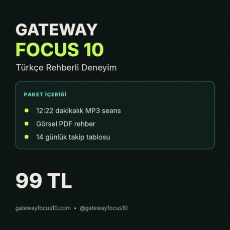 Gateway Focus 10 – Türkçe Rehberli Deneyim