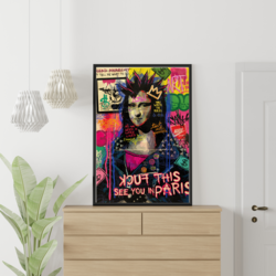 Mona Lisa Pop Art #2