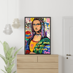 Mona Lisa Pop Art #1