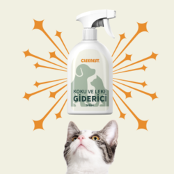 Kedi Koku giderici ve Leke Çıkarıcı Sprey 500 ML.