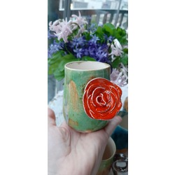 güllü mug fincan