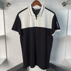 Ck Premium Yaka Fermuar Polo Yaka T-shirt