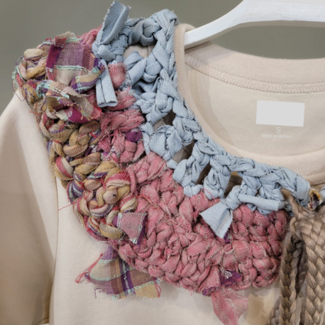 MULTI YARN CROCHET COLLAR-VICTORIA