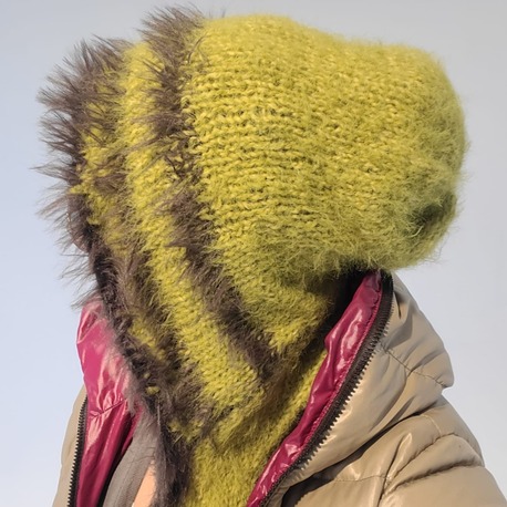 GREEN SOFT HEADPIECE-PISTACHIO