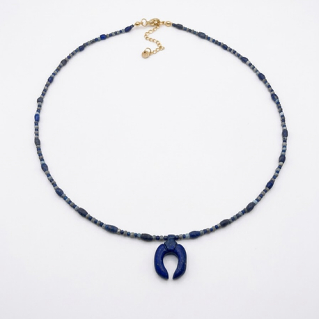 Lapis Lazuli ~Turkuaz Kolye (Antik Seri)
