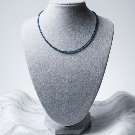 London Blue Topaz Kolye ( Minimal Seri)