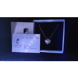 Çelik Gold Kalp Kolye