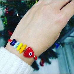 rainbow şans bilekliği 