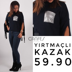 YIRTMAÇLI KAZAK