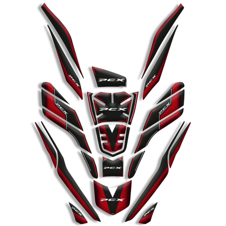HONDA PCX TANK PAD SET (2021/2024) UYUMLU 