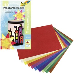 Folia Transparan Kağıt 18,5x29,7 Cm. 42 Gr. 10 Renk 5681768