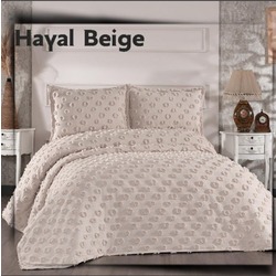 Çapa Home Hayal Şönil Yatak Örtüsü - BEJ