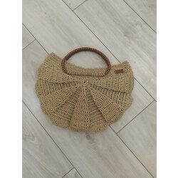 Sea sheel paper yarn bag