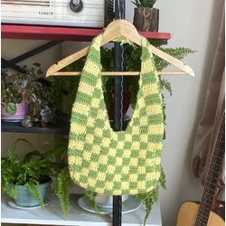 Checkered bag