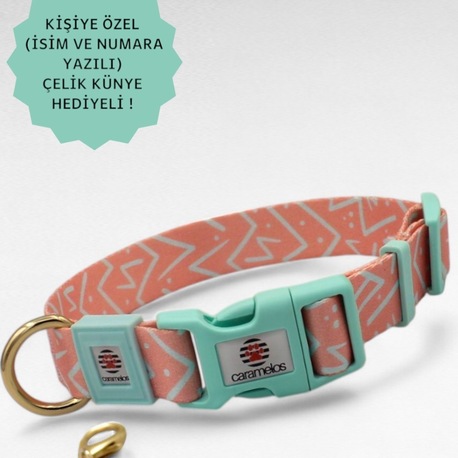 CARAMELOS İSİMLİ KÖPEK TASMASI, İSİMLİ TASMA, ORTA VE BÜYÜK IRK TASMA
