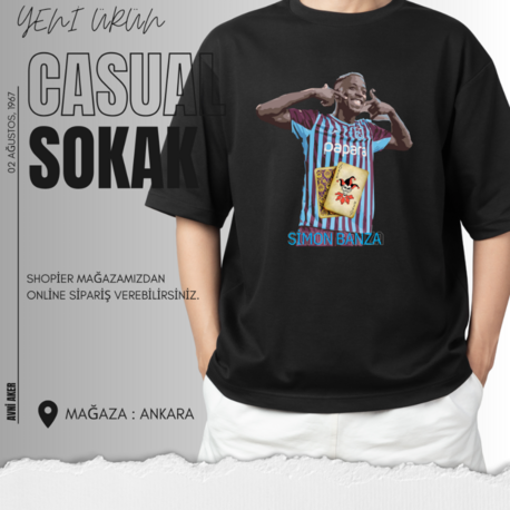 SİMON BANZA PREMİUM T-SHİRT