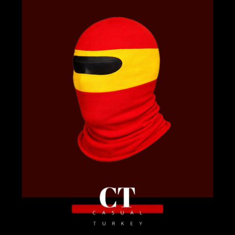 SARI-KIRMIZI MASK