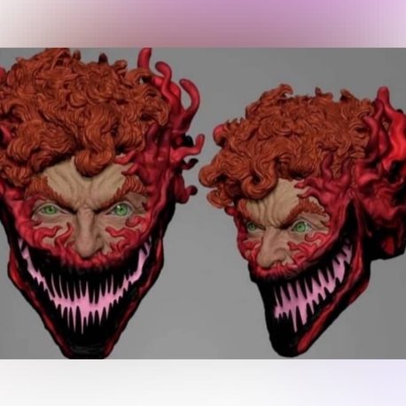 carnage and invincible Heads for windtoys