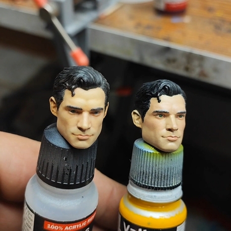 Mafex size Corenswet Superman Head 