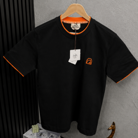 Hermes Siyah T-Shirt