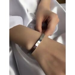 Silver Çelik Bileklik