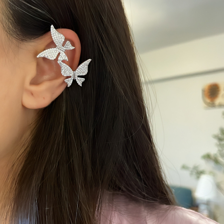 Xupıng kelebek earcuf (kıkırdakküpe)