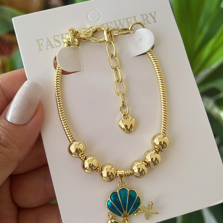 Jewelry  deniz esintisi charm bileklik