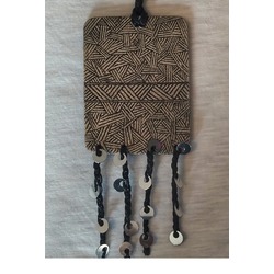 Ahşap El Yapımı Kolye - 14