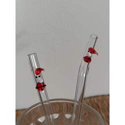 Noel Babalı Cam Pipet