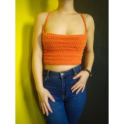  Bağcıklı Crop Top