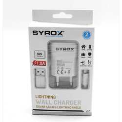 Syrox Iphone Ayrı Kablolu 1.0A Amper 