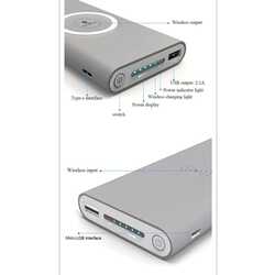 Wireless Güneş Enerjili Powerbank